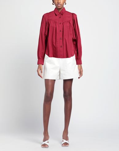 Woman Shirt Burgundy
