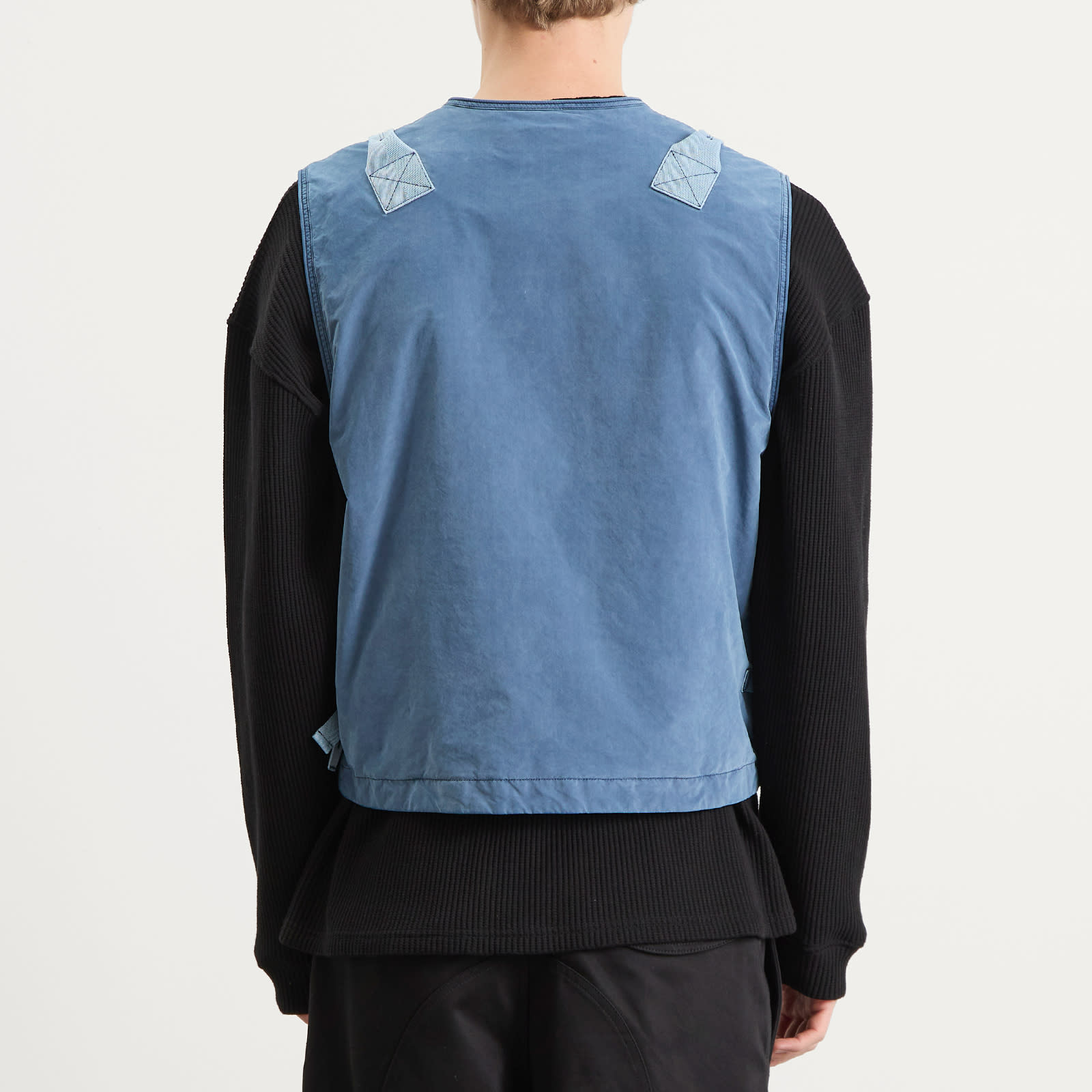 Men's David Light Indigo-TC Vest