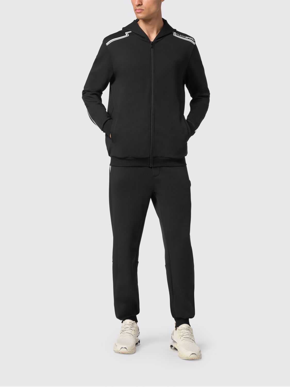 Zip-down hoodie - Green