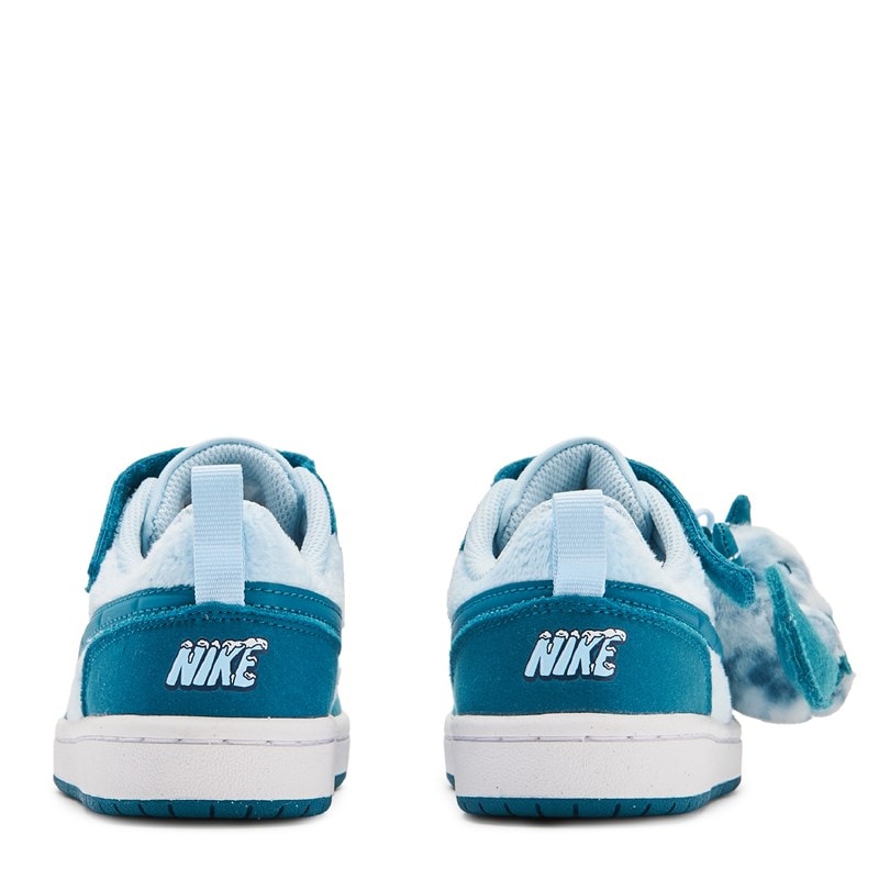 Kids' Court Borough Recraft Low Top Sneaker Little Kid Shoes (Blue/Yeti)