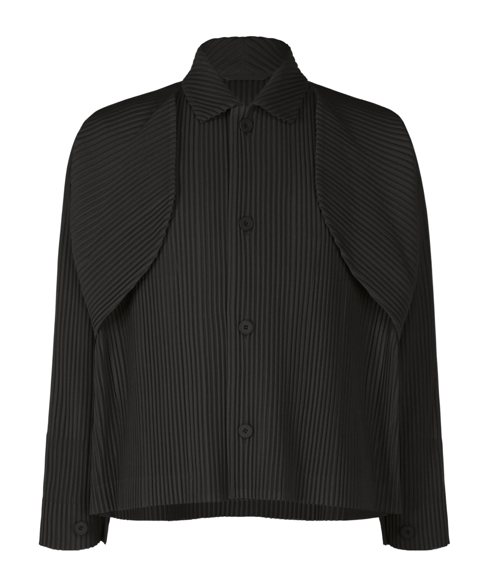 Cover and Fold Long-Sleeved Casual Jacket