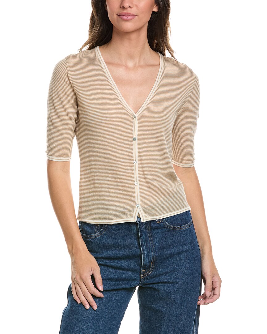 Micro Stripe Cardigan