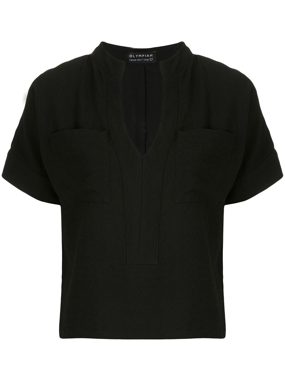 Maggiolina pockets blouse - Black
