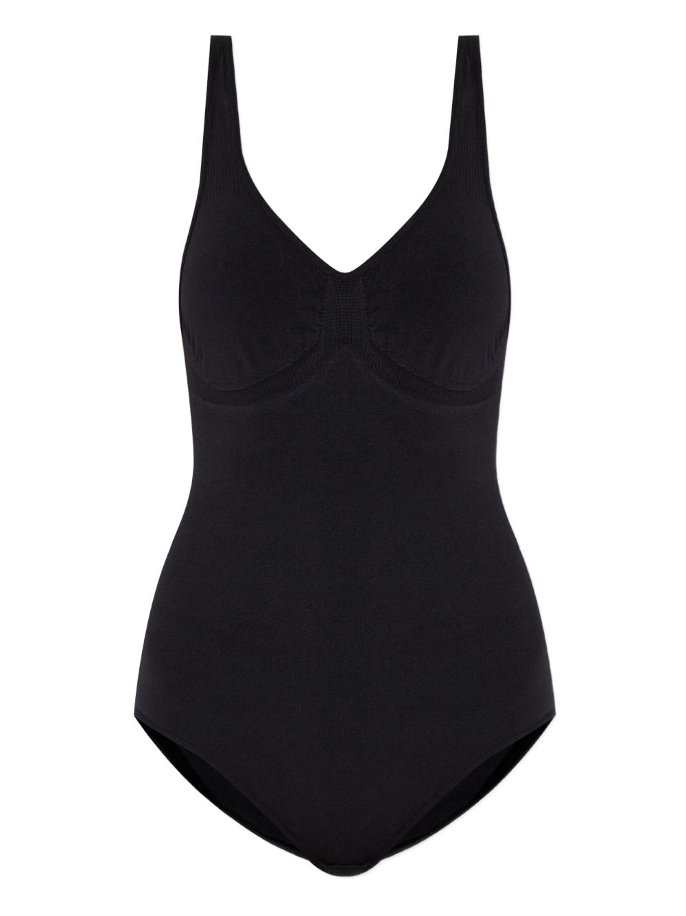 V-neck bodysuit - Black