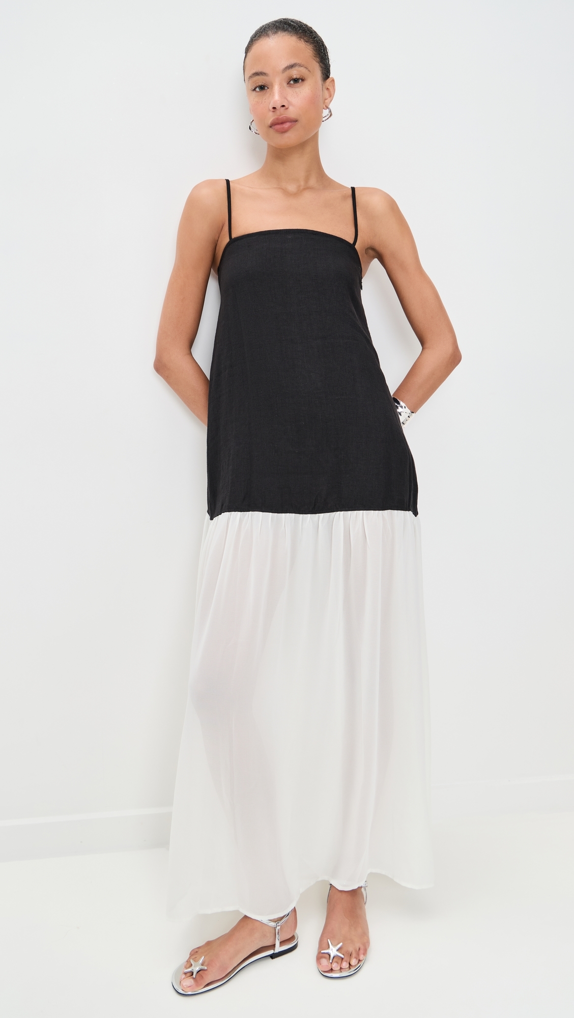 Nora Maxi Dress Noir