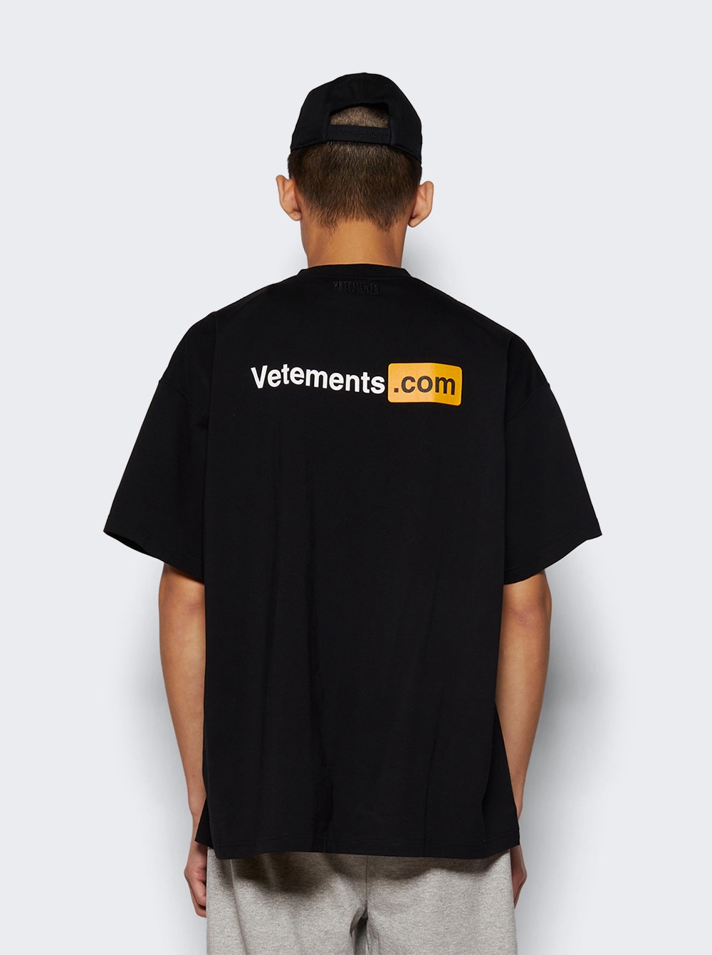 Logo-print T-shirt - Black