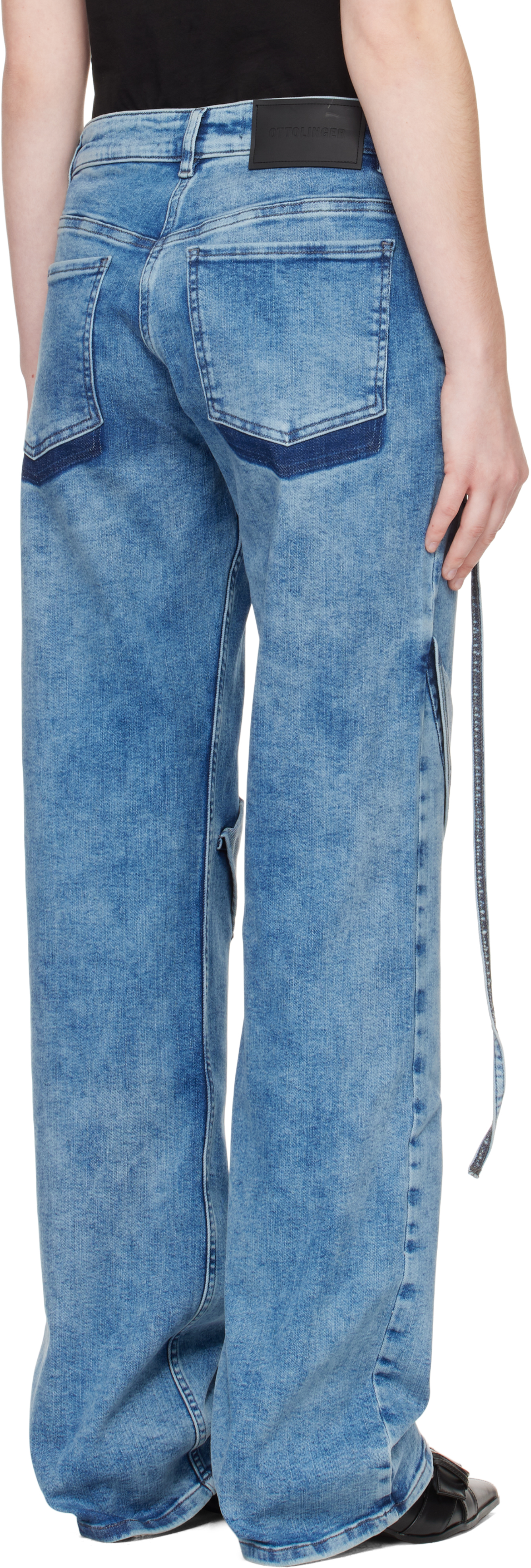 Blue Loose Fit Jeans