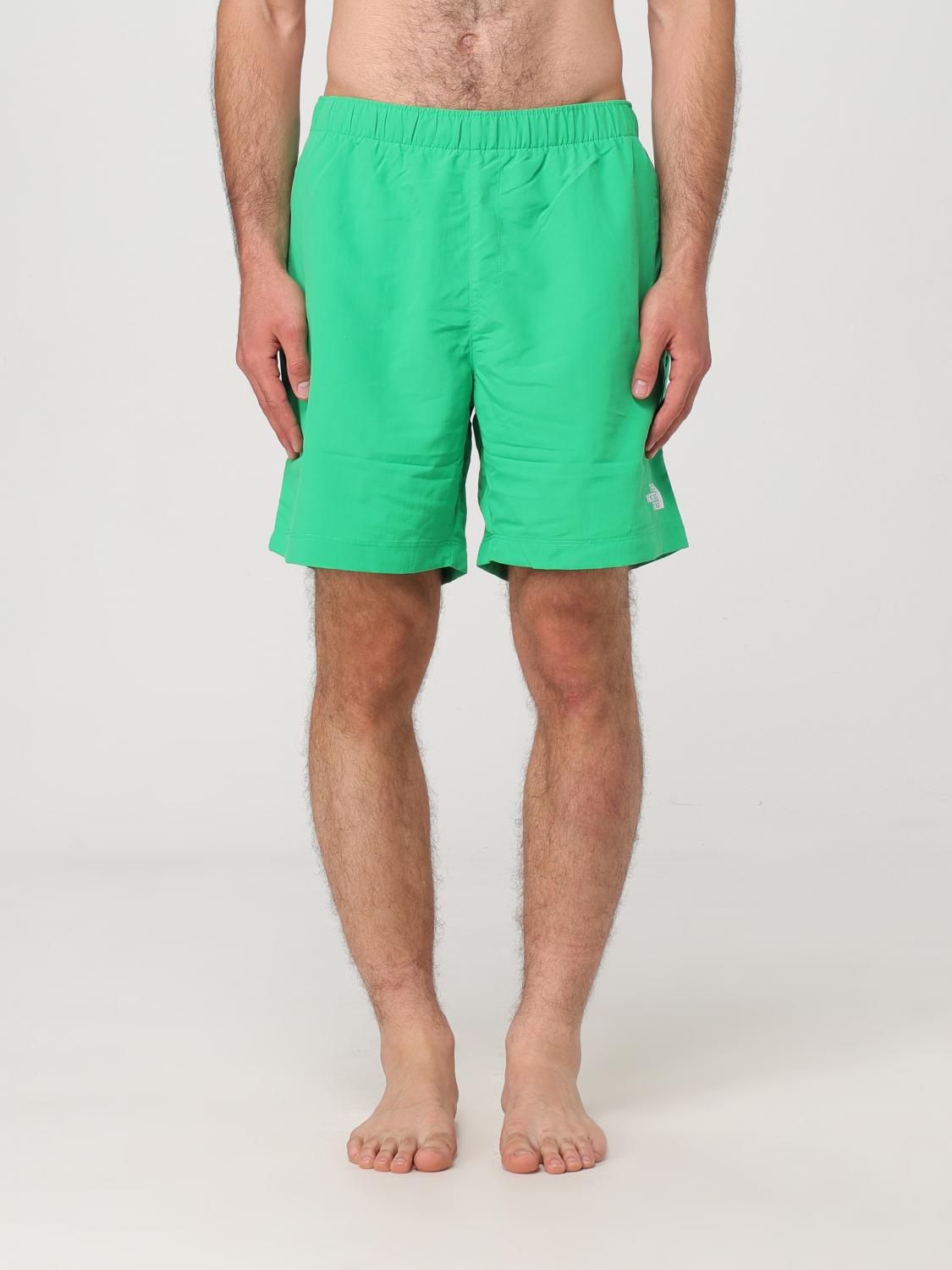 Swimsuit Men color Green