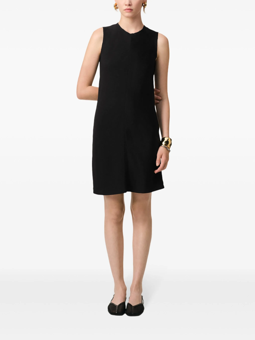 Black Sleeveless Mini Dress