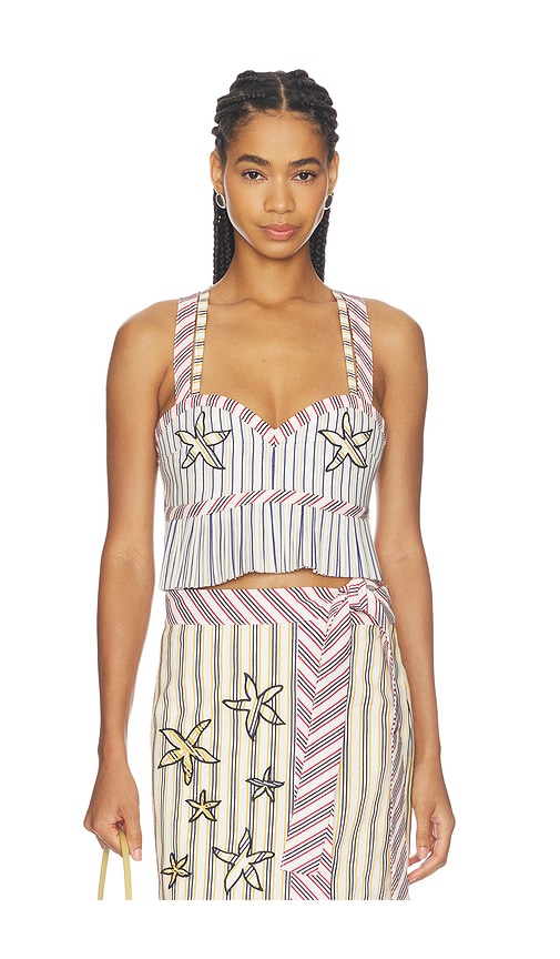 CeliaB Ysel Top in Cream. - L also in XS