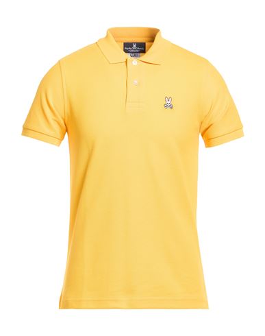 Man Polo shirt Yellow Size 38 Pima Cotton