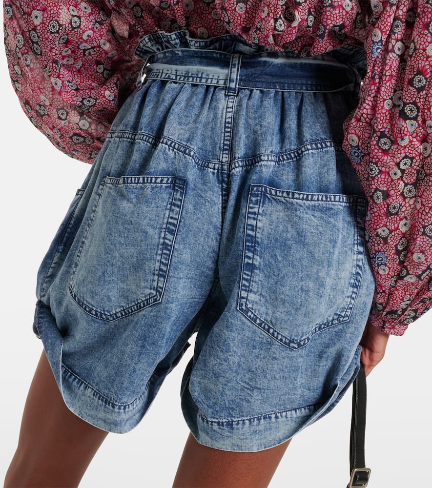 Pierine denim shorts