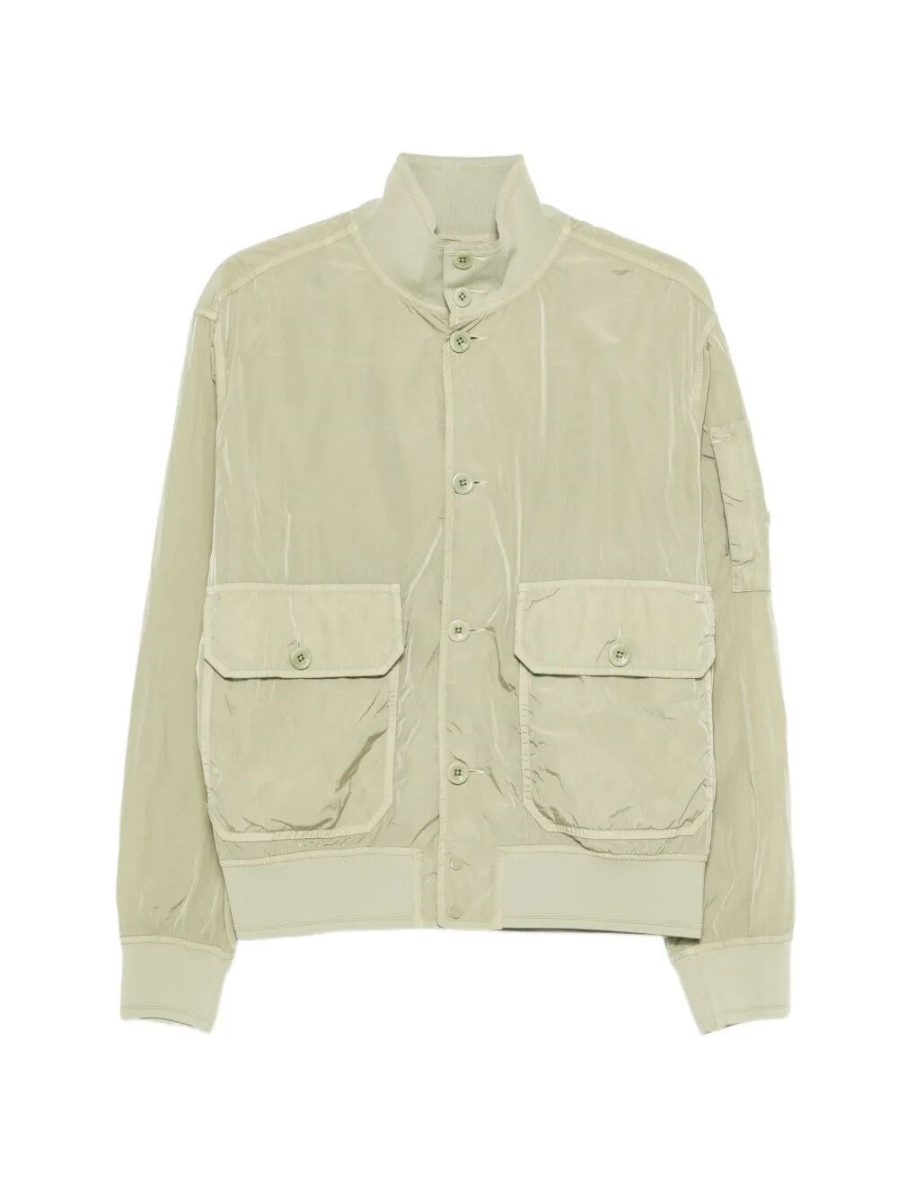 C. P. Company `Chrome-R` Button Bomber Jacket