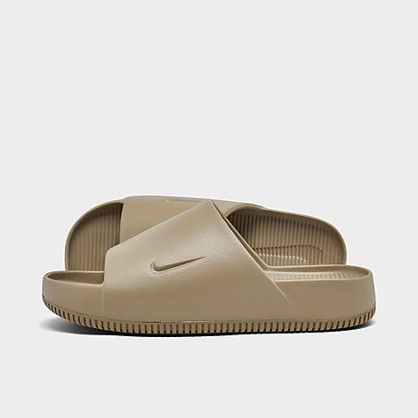 Men's Calm Slide Sandals in Khaki/Khaki