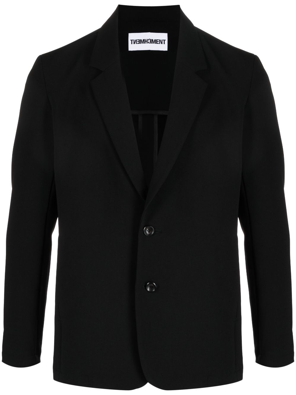 Single-breasted blazer - Black