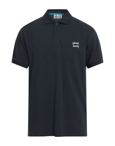 Man Polo shirt Midnight blue Size M Cotton