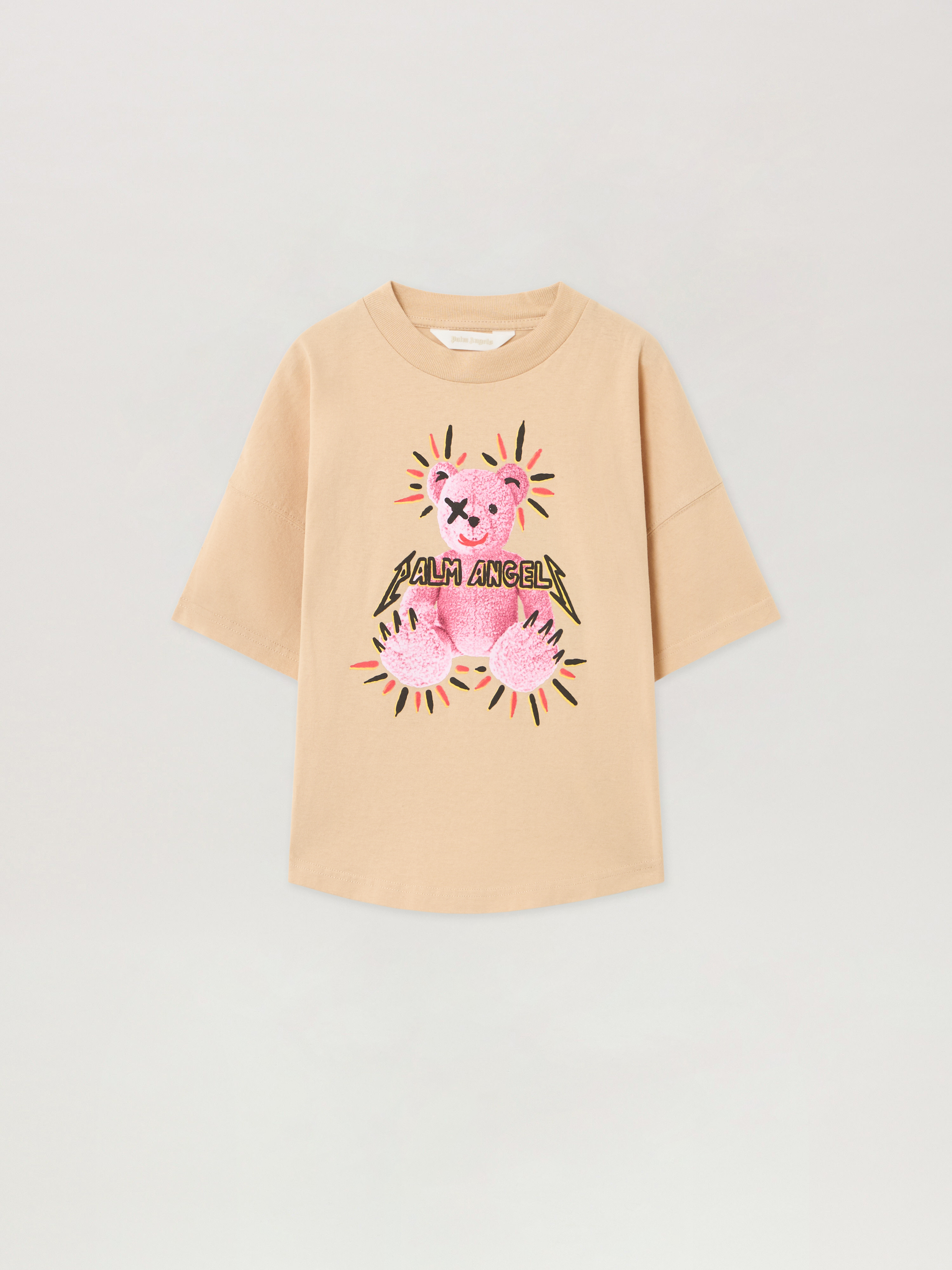 Pa Punk Bear Over Tshirt S/s Kids  Beige