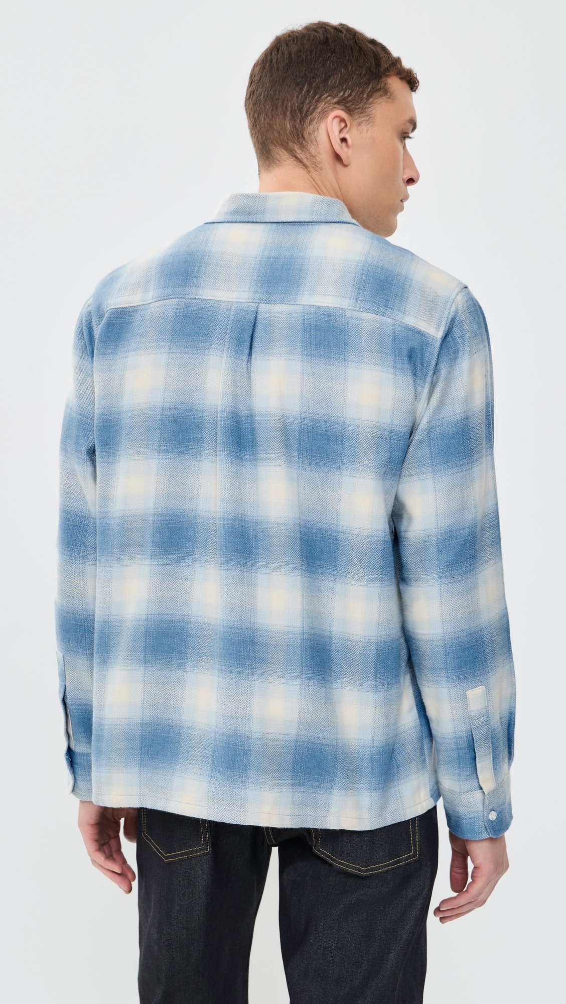 True Supple Flannel Faded Indigo