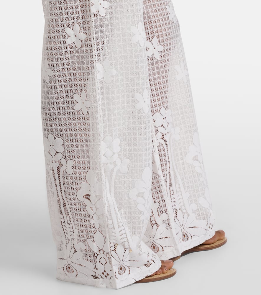 Viv cotton-blend jumpsuit