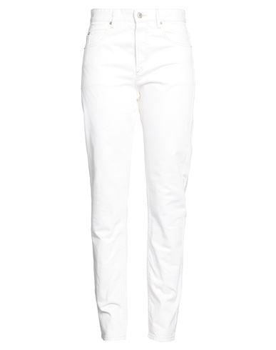 Woman Jeans White Size 8 Cotton
