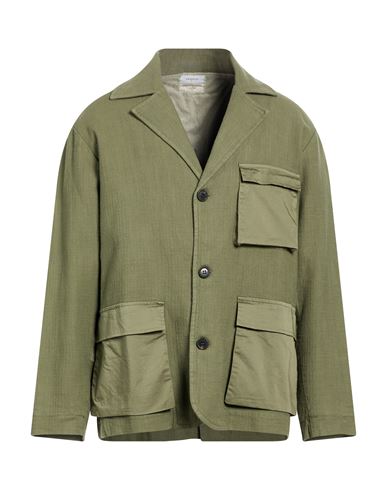 Man Jacket Military green Size M Cotton