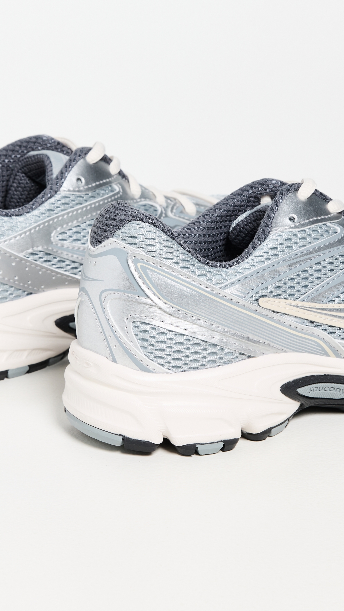Saucony Ride Millenium Unisex Sneakers Silver/Cream W