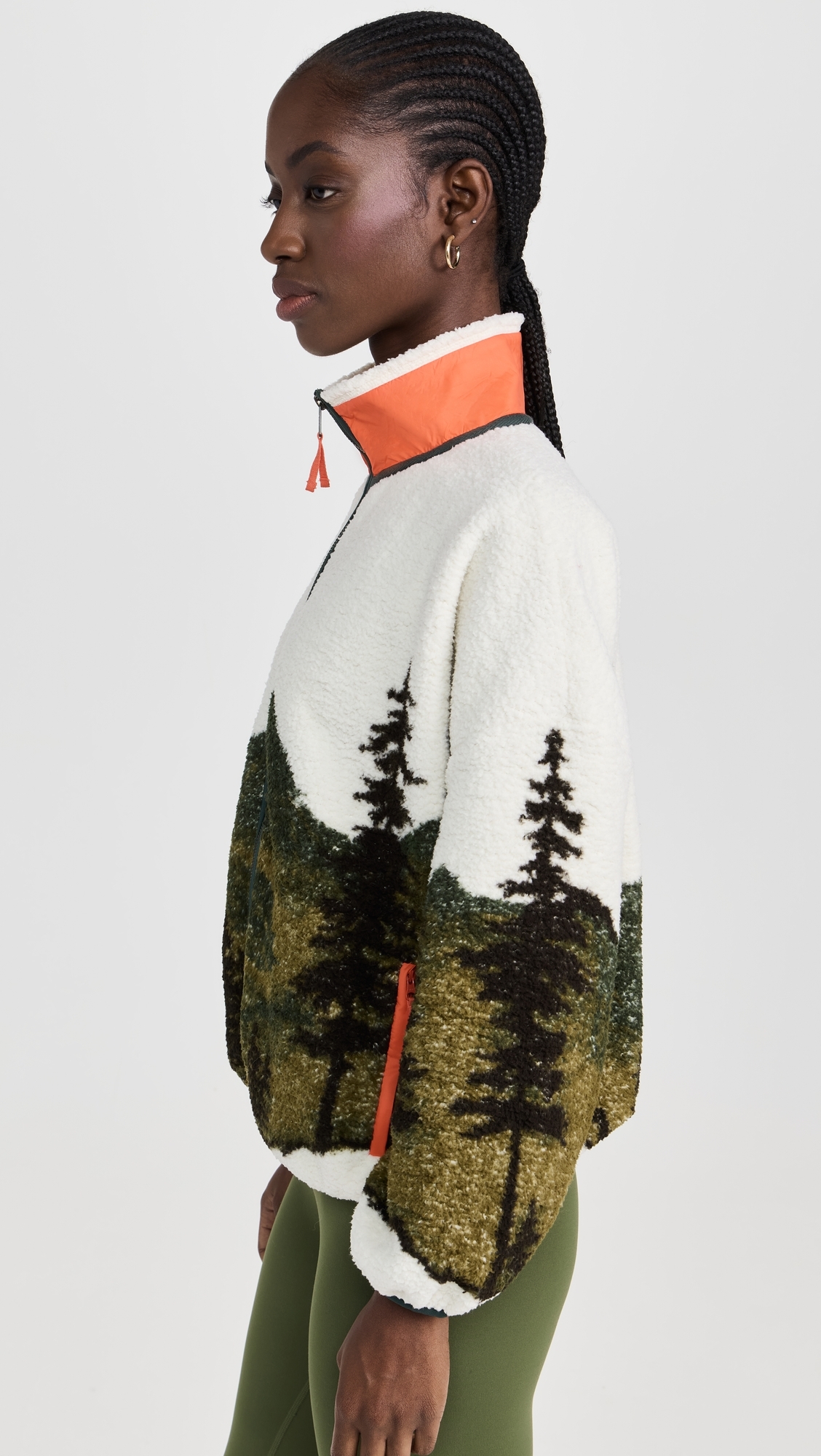 The Plush Terrain Full-Zip Jacket Mountain View Landscape