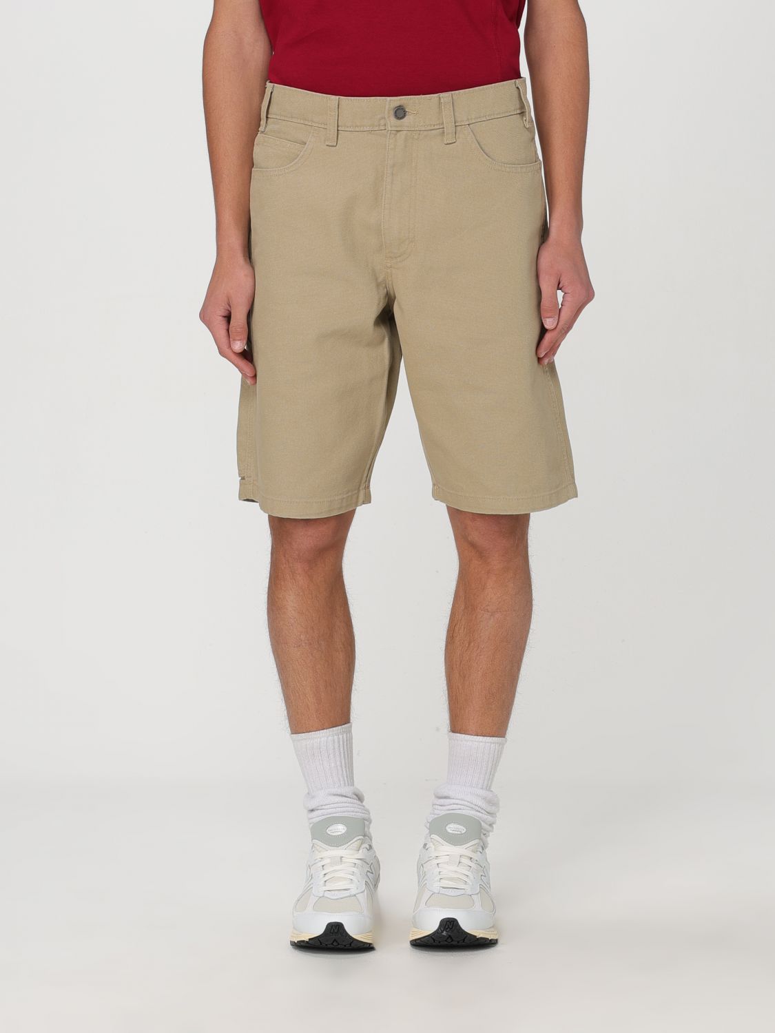 Short Men color Beige