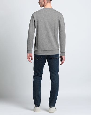 Man Sweatshirt Light grey Size L Cotton