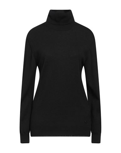 Woman Turtleneck Black Size XS Polyamide, Viscose, Wool, Cashmere
