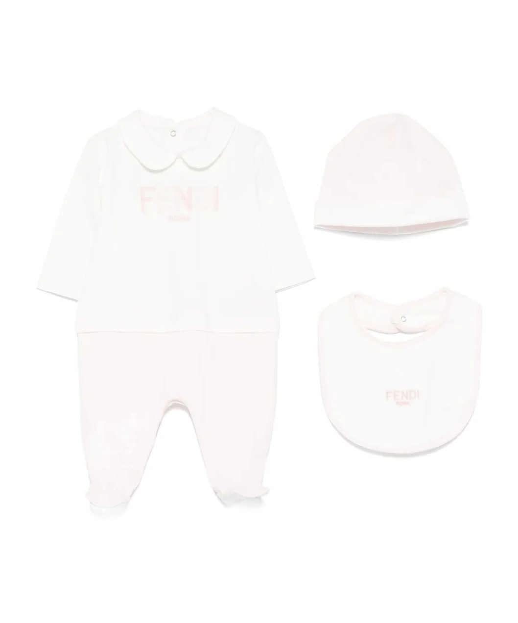 Logo-embroidered pajama set