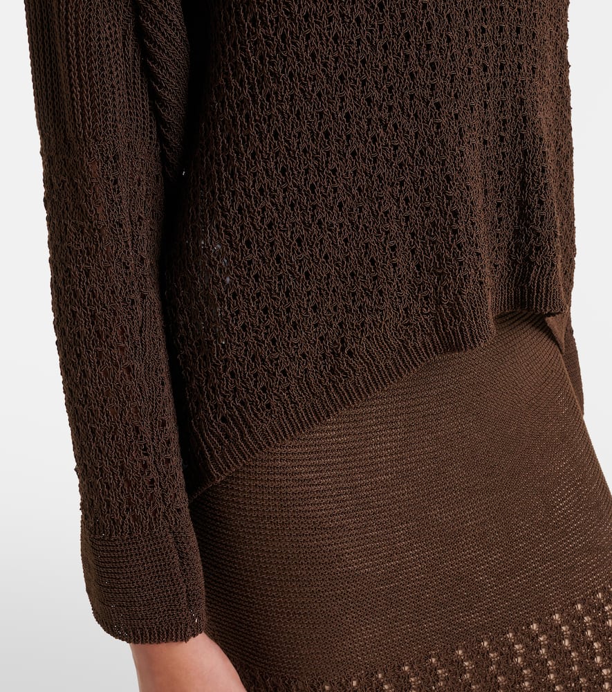 Paggi cotton-blend sweater