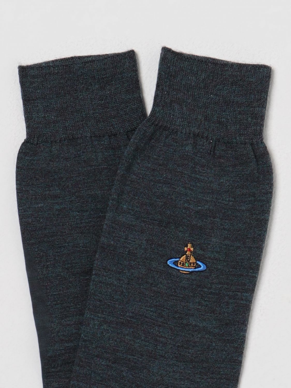 Socks Men color Teal