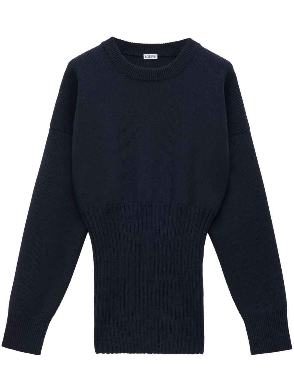 Logo-patch jumper - Blue