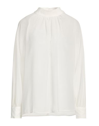Woman Top White Size 10 Polyester
