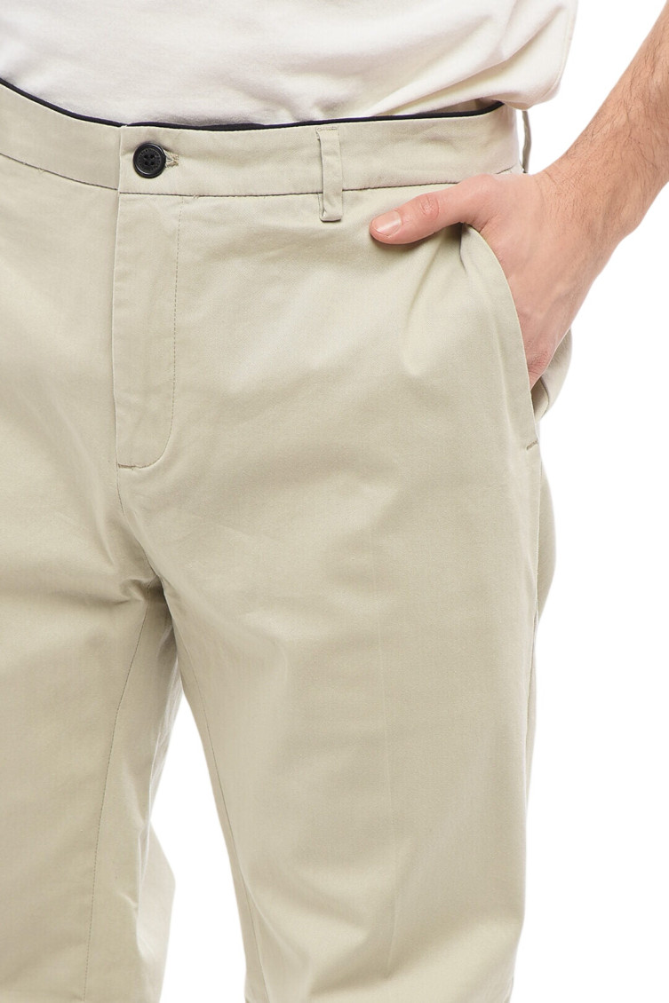 Off White Slim Trousers