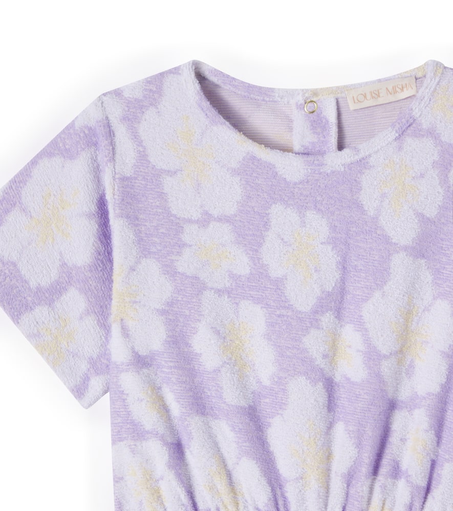Chiarane floral cotton-blend jumpsuit