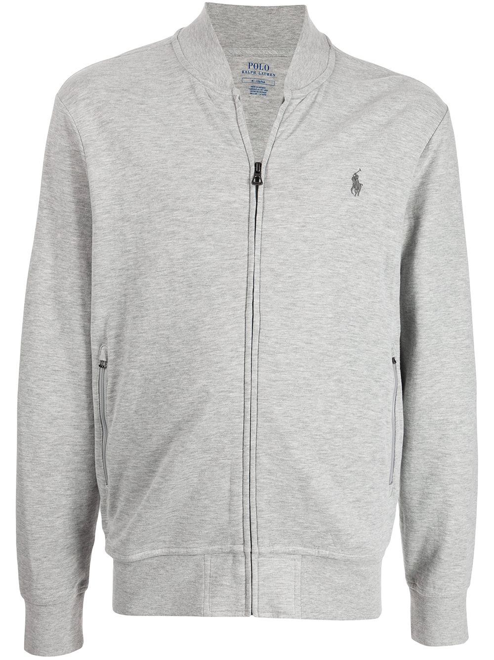 Polo Poney zip-up sweatshirt - Grey