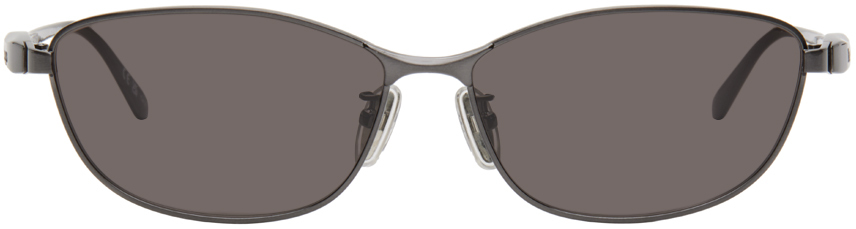 Balenciaga Gunmetal Miami Sunglasses