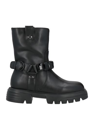 Woman Ankle boots Black Size 7 Leather