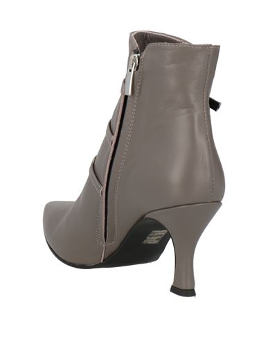 Ovyé Woman Ankle boots Grey Size 10 Leather