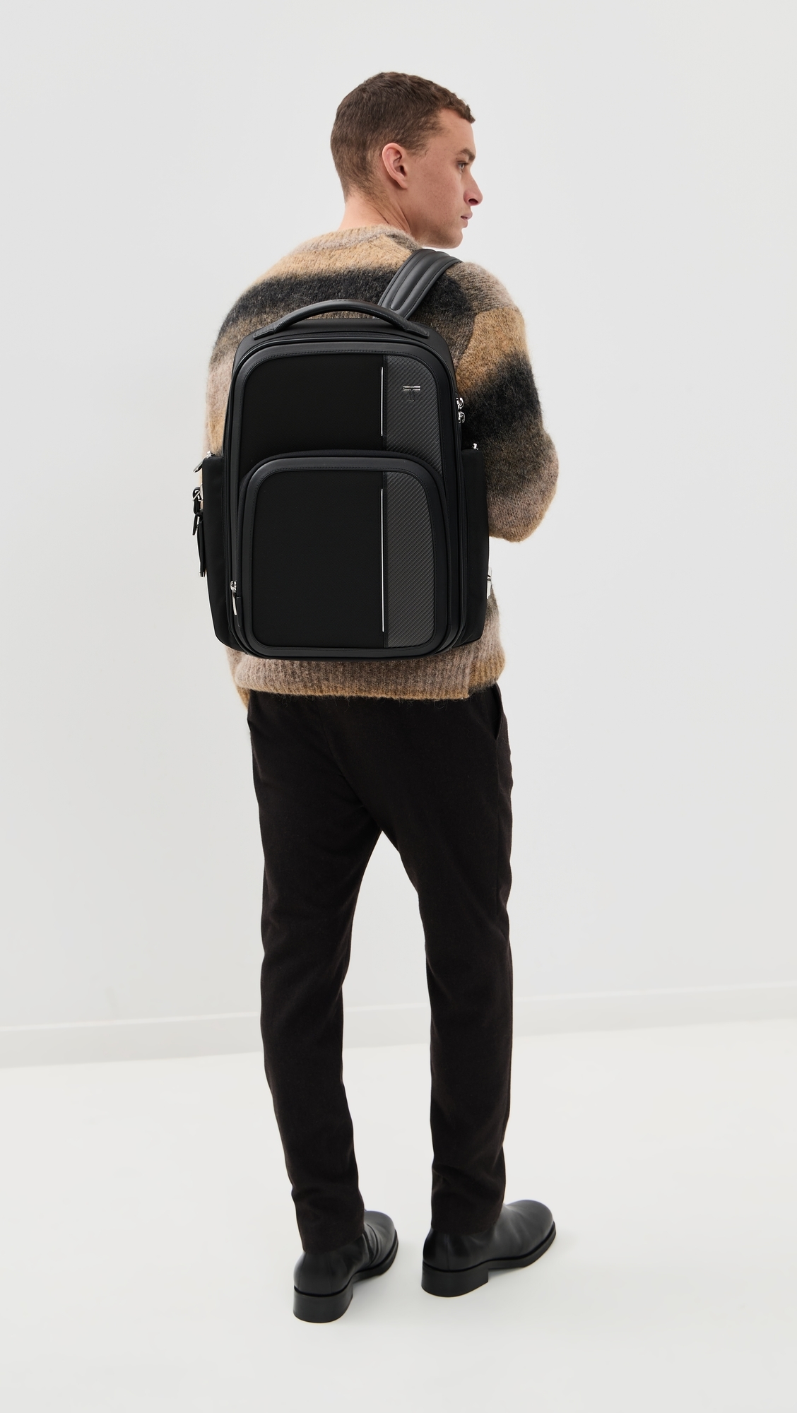Barker Large Backpack Black One Size