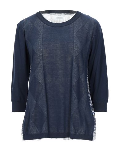 Woman Sweater Midnight blue Size 10 Cotton, Polyamide