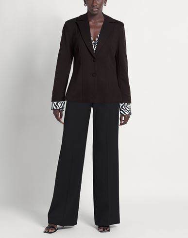 Woman Blazer Black Size L Viscose, Nylon, Elastic fibres