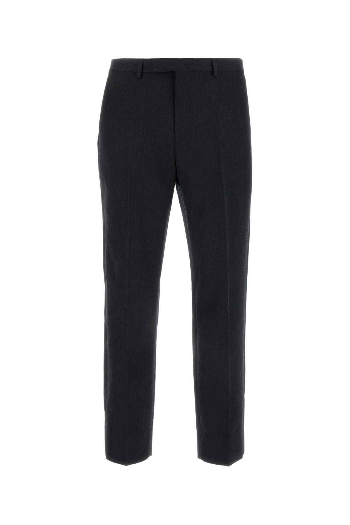 Wool Trousers — Gray