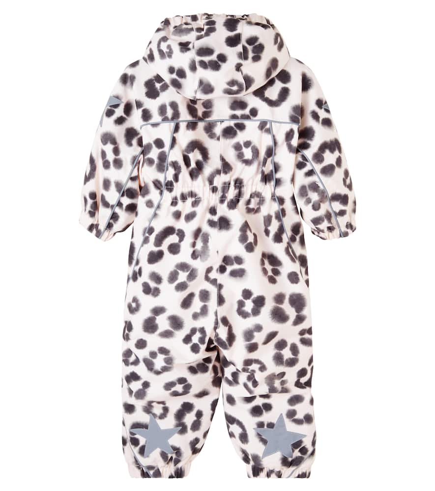 Baby Pyxis printed snowsuit