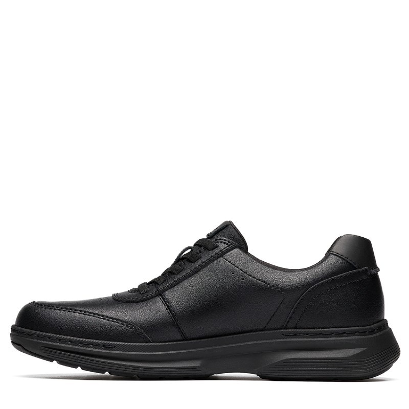 Men's Craftwell Lace Leather Sneakers (Black Leather)