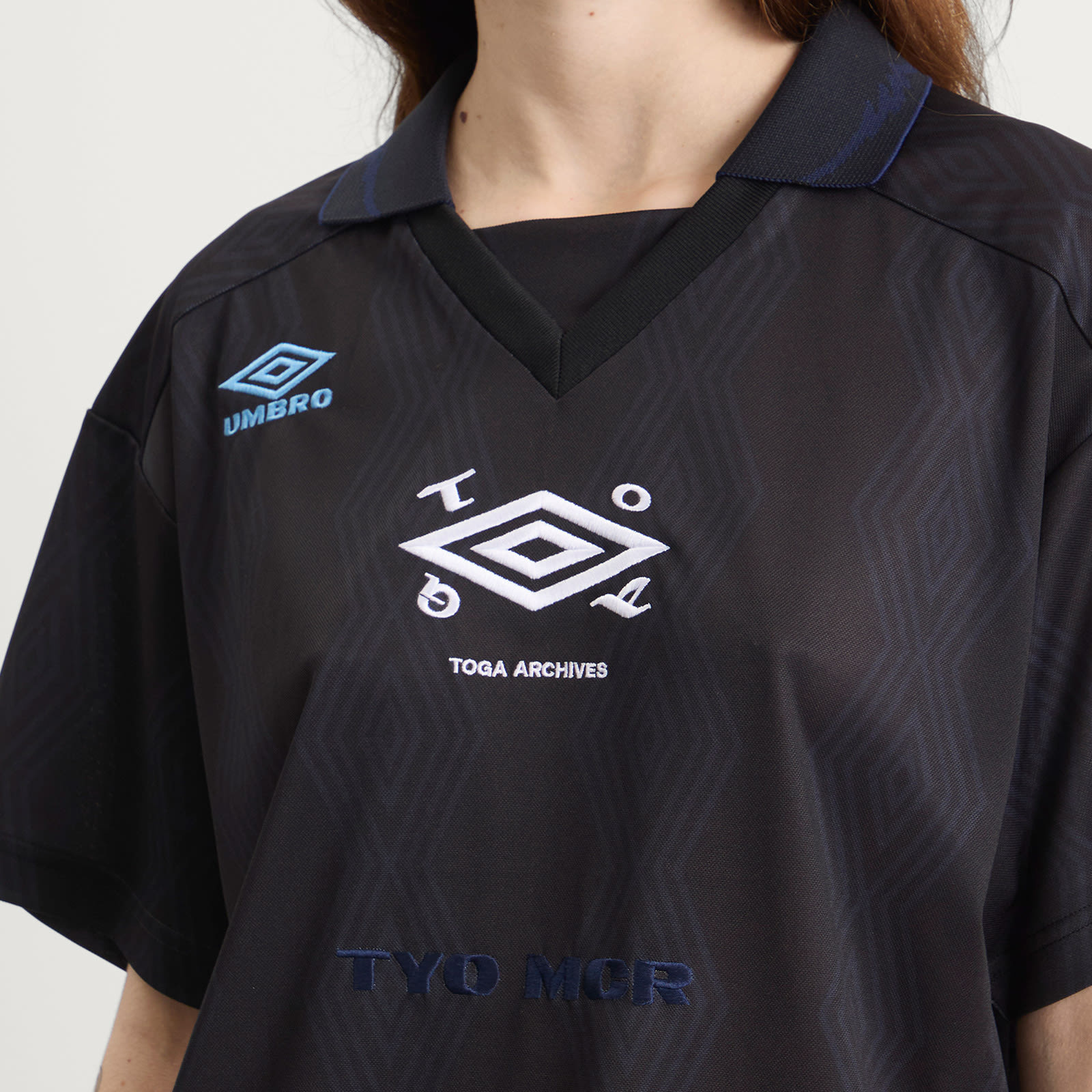 Women's TOGA x Umbro Game Shirt in Black