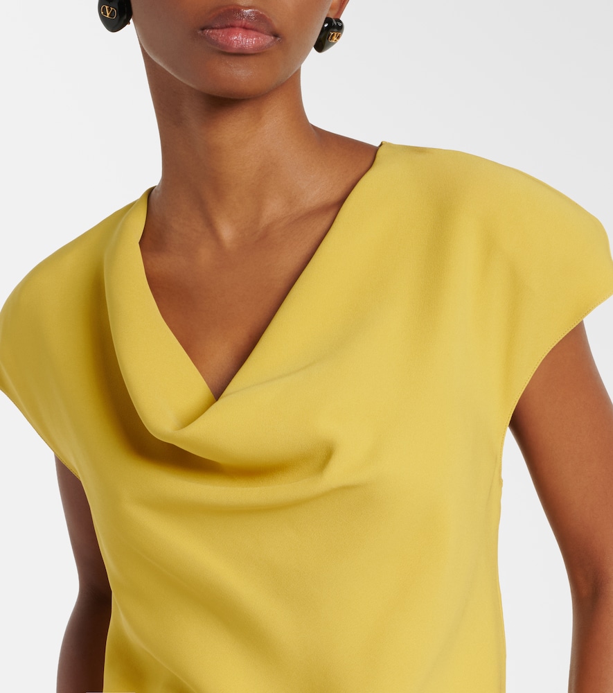 Cady Couture draped top