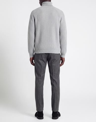 Man Turtleneck Grey Size 36 Wool, Cashmere